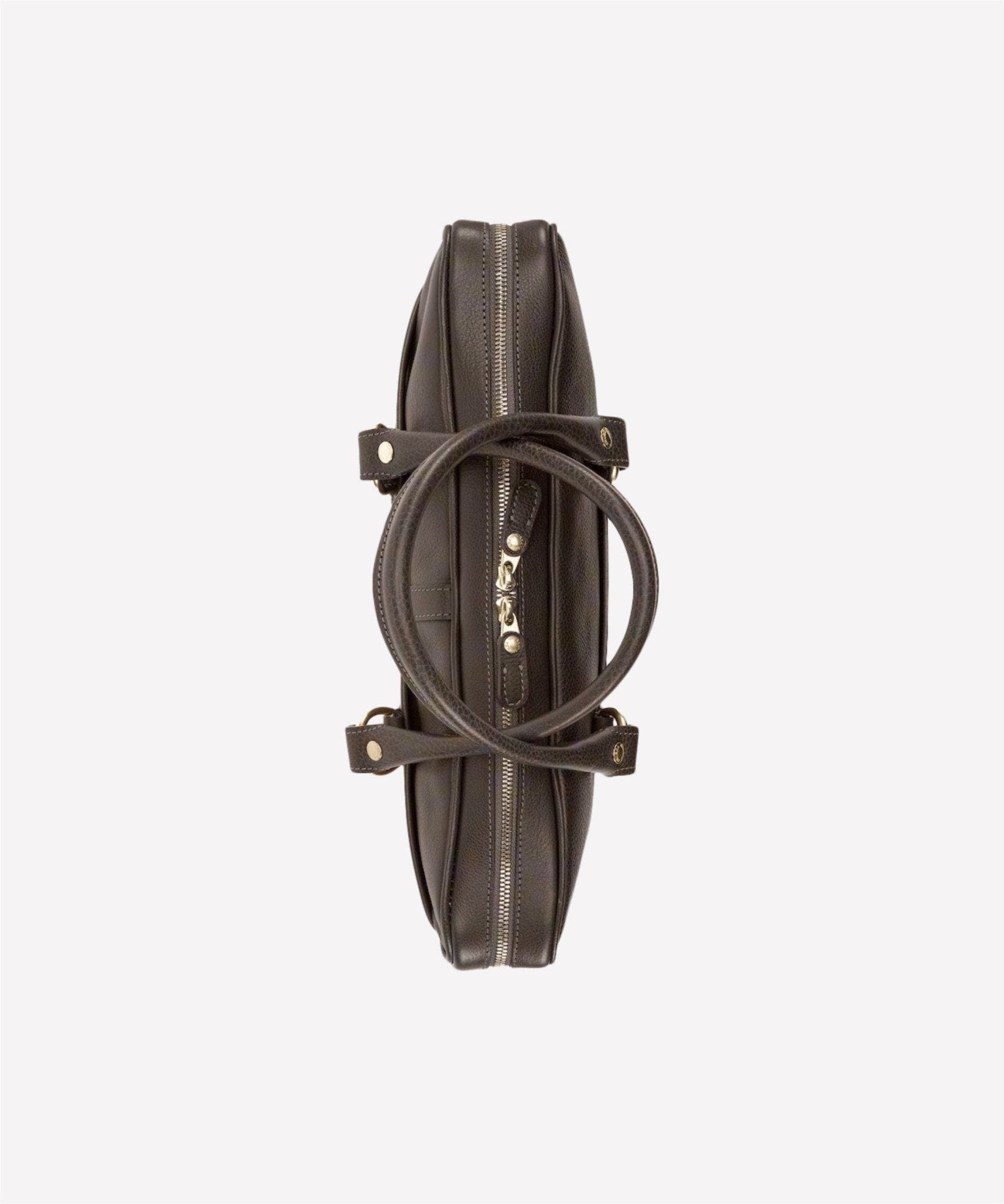 Scout No. 295, Alternate, color, Vintage Walnut Leather