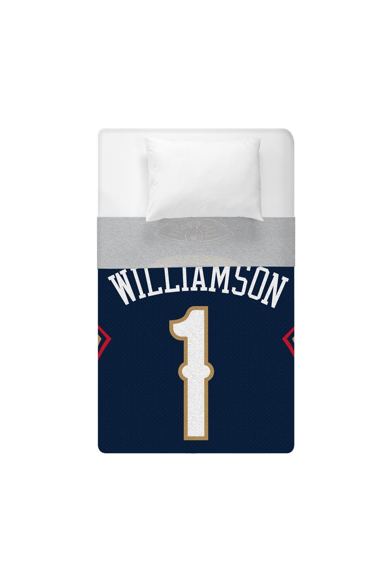 New Orleans Pelicans Zion Williamson 60" x 80" Raschel Throw Blanket, Alternate, color, None