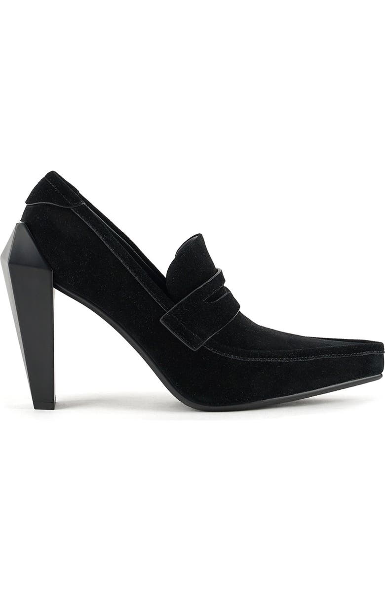 United Nude Gem Hi Loafer, Main, color, Black Ii