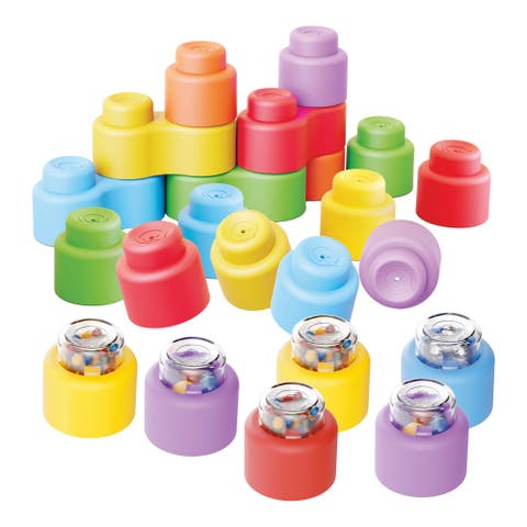 Happy Sound Soft Blocks with Rattle Blocks - Set of 22