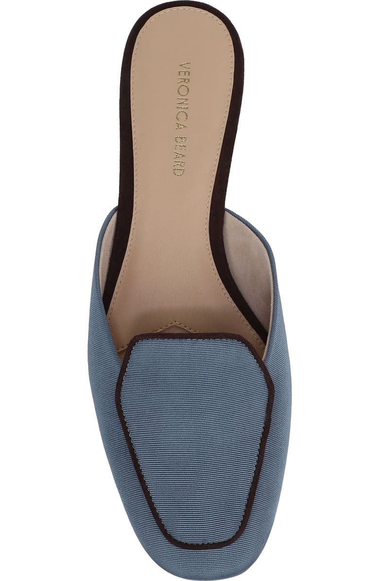 Veronica Beard Moritz Mule, Alternate, color, Blue Lake Raisin