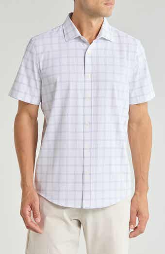State of Mind Plaid Short Sleeve Button-Up Shirt