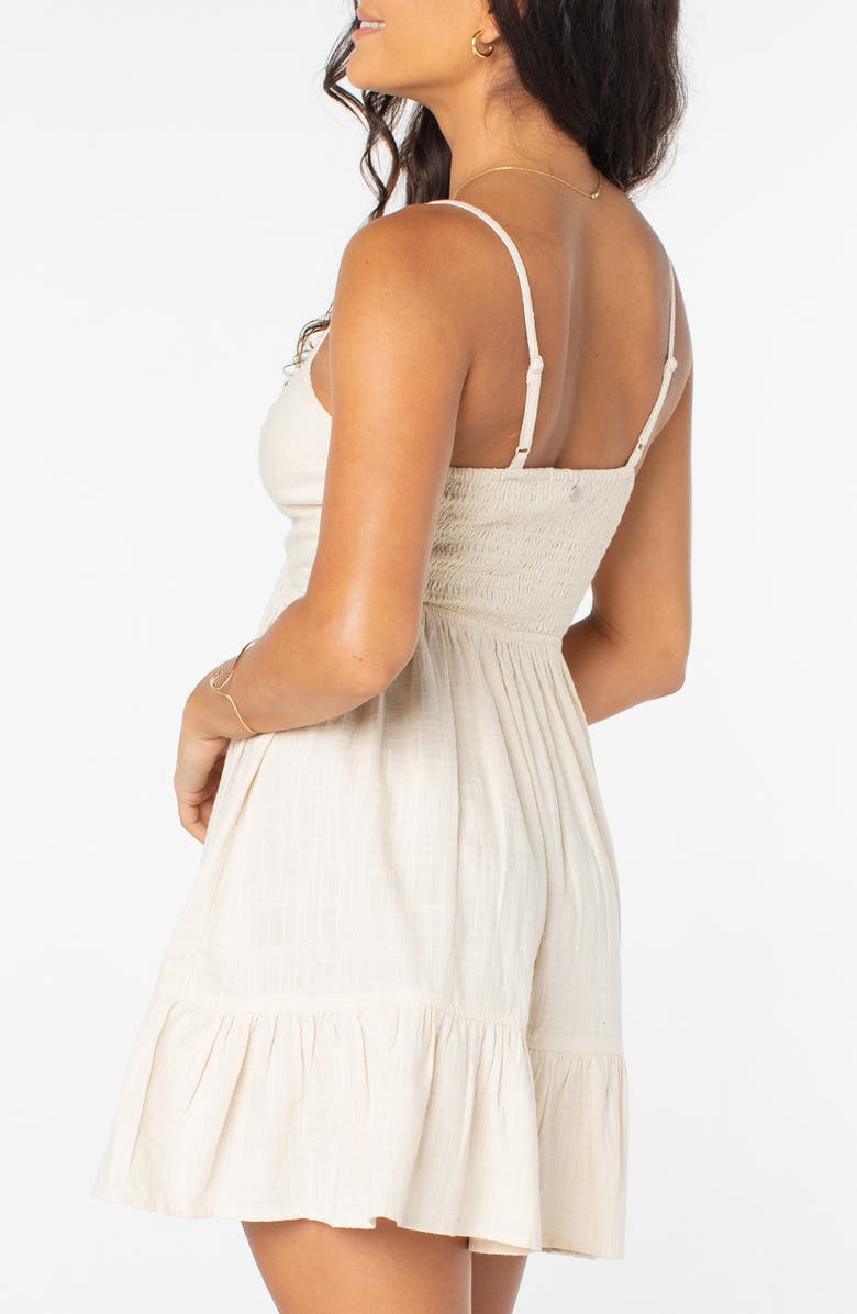 Roxy Jasmine Breeze Smocked Back Mini Sundress, Alternate, color,