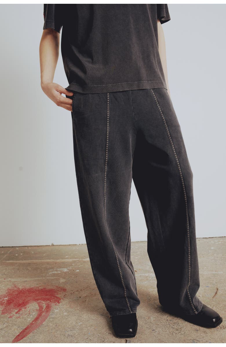 PCFG Pure Cotton Your *Itch Acid Wash Pant, Main, color, Black