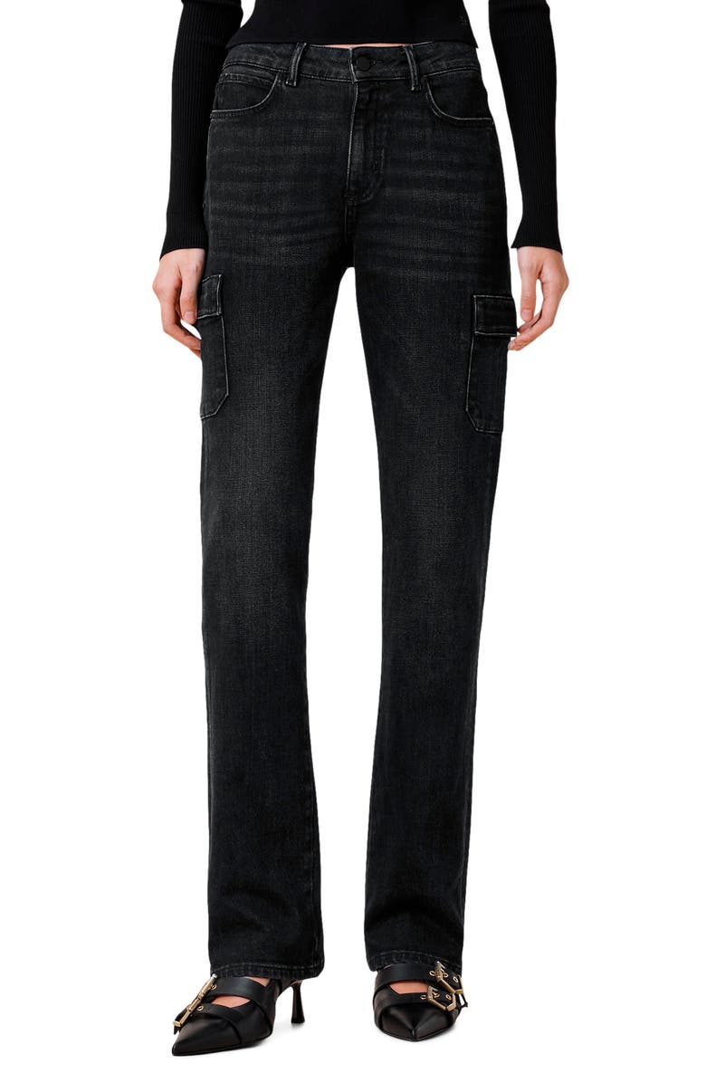 AllSaints Hollis Cargo Bootcut Jeans, Main, color, 