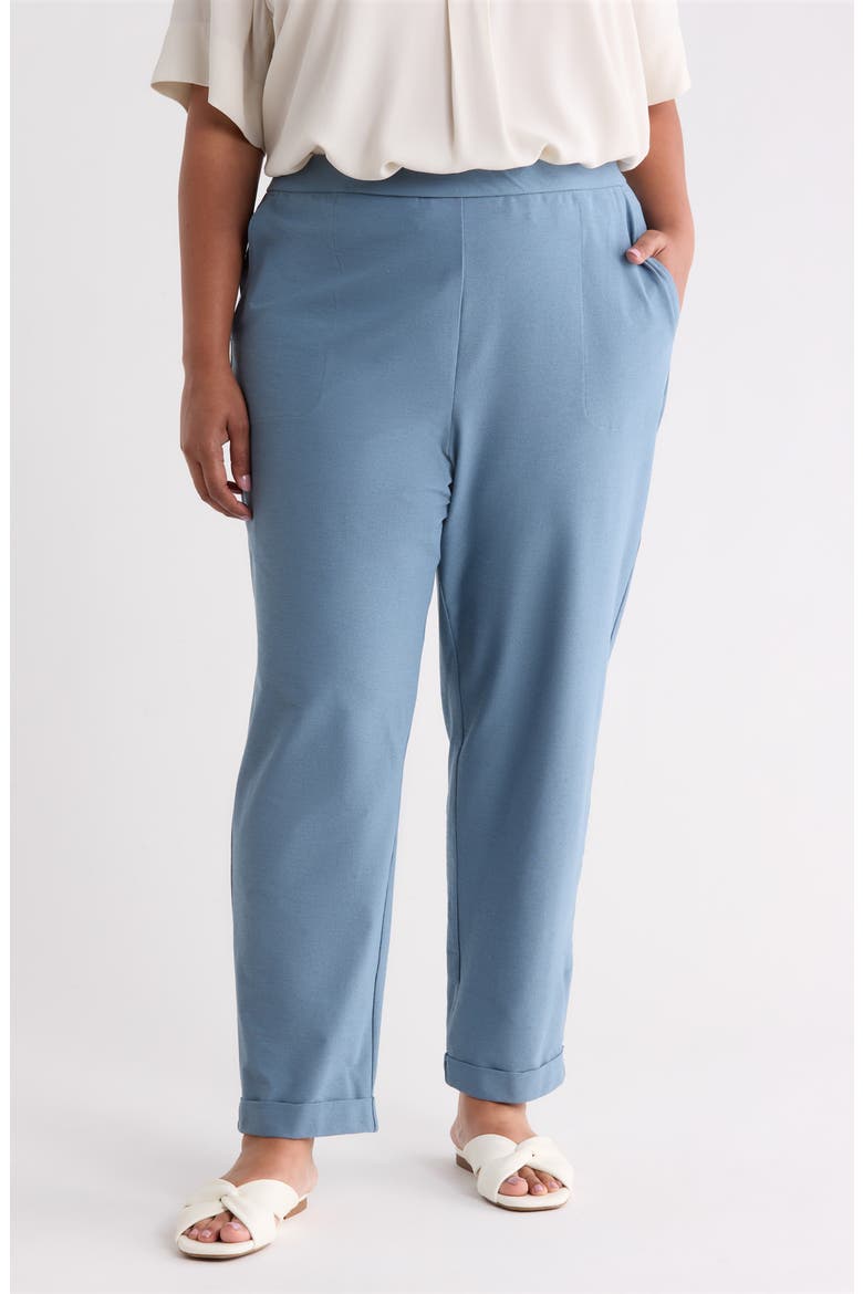 Cuffed Tapered Ankle Pants, Main, color, COLD SPRING