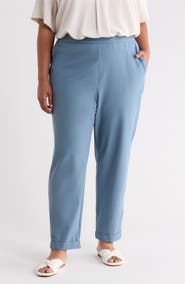 Eileen Fisher Cuffed Tapered Ankle Pants