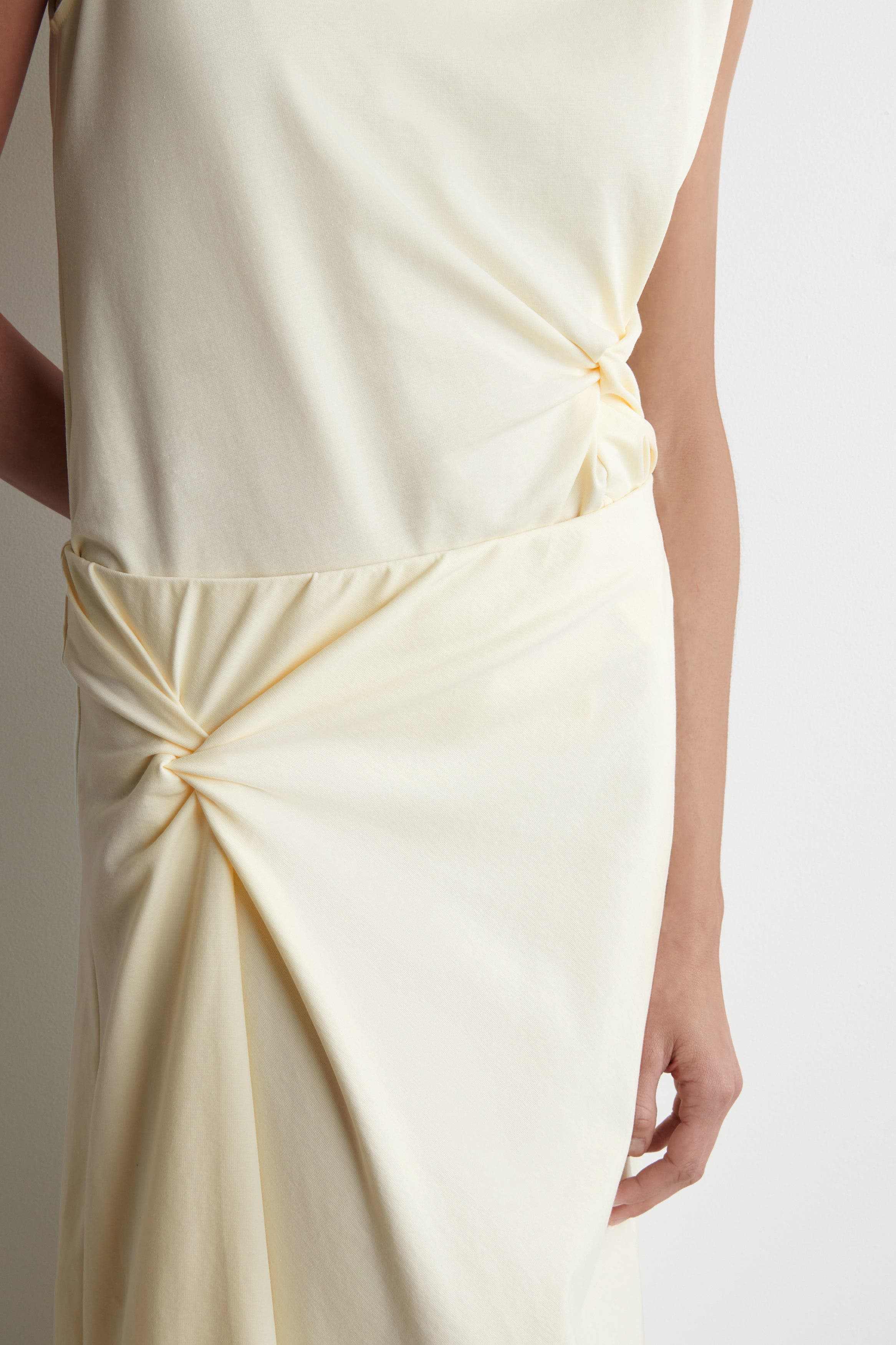 Twist-Detail Midi Skirt - image 2