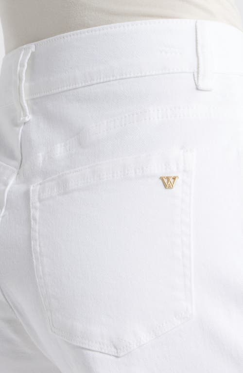 Wit & Wisdom High Waist Relaxed Denim Shorts