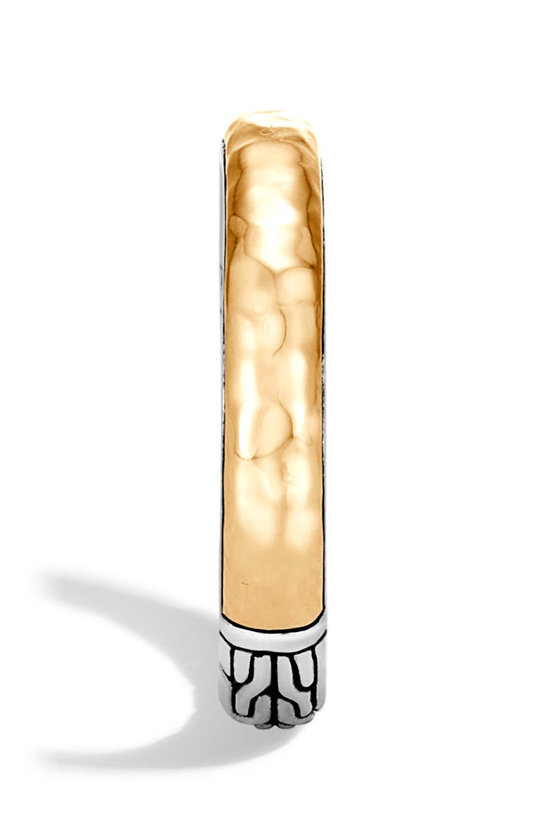 John Hardy Classic Chain Hammered Detail Ring, Alternate, color,