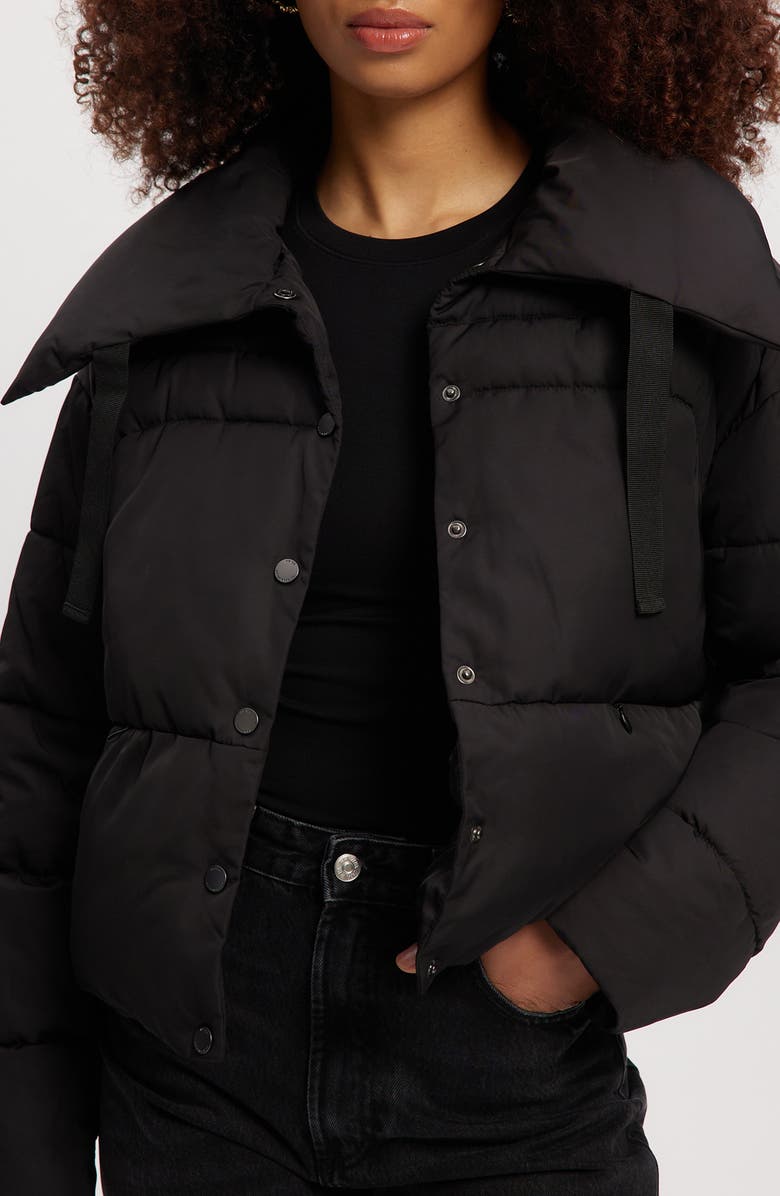 Noize Crop Puffer Jacket, Alternate, color,