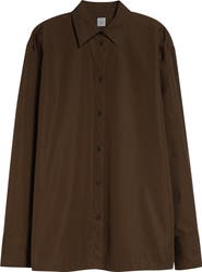 TOTEME Classic Cotton Button-Up Shirt