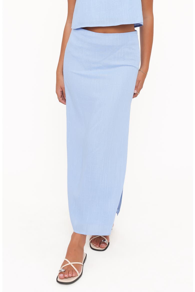 Madison Maxi Skirt, Main, color, BLUE