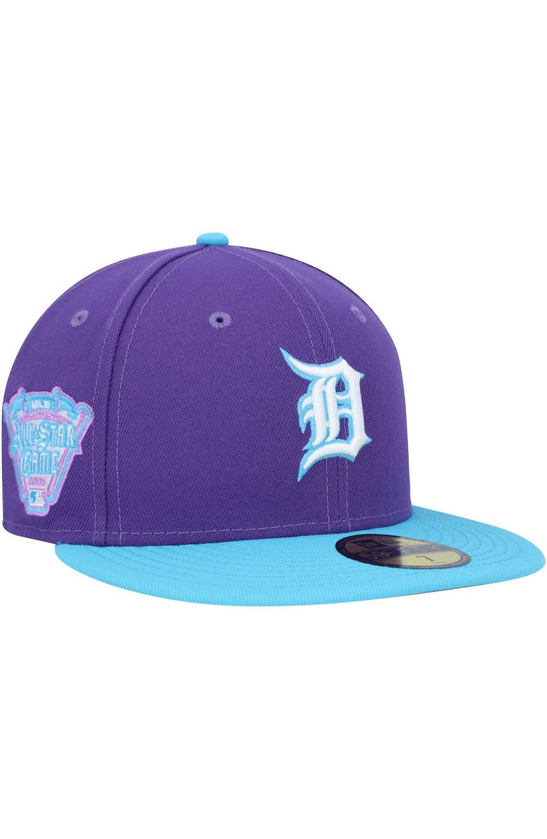 New Era Men's New Era Purple Detroit Tigers Vice 59FIFTY Fitted Hat, Alternate, color, Purple