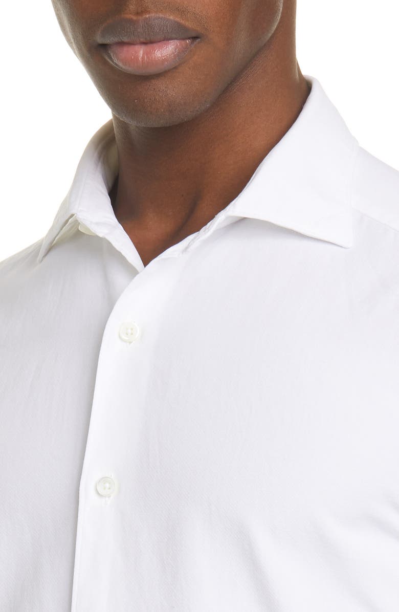 ZEGNA Ermenegildo Zegna Classic Fit Garment Dyed Button-Up Shirt, Alternate, color,