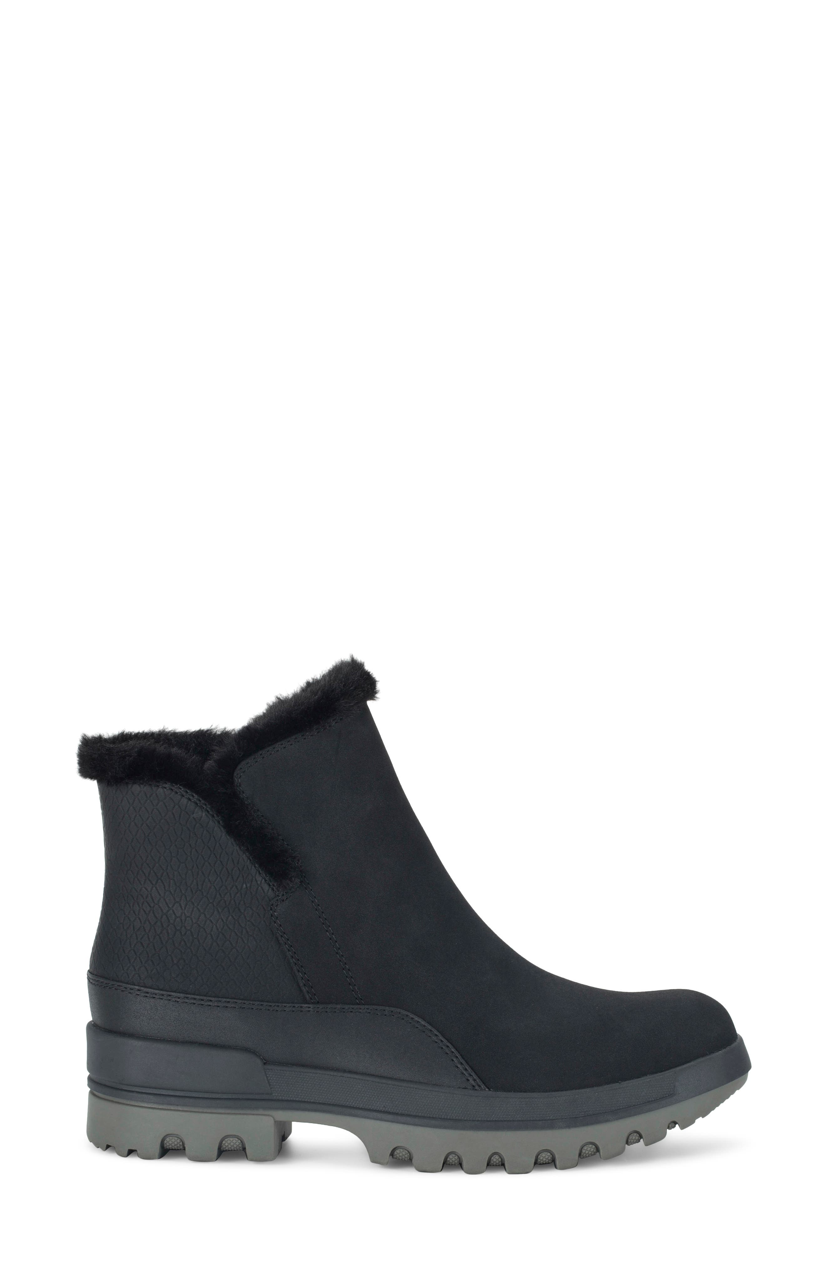 Noemi Cold Weather Bootie, Alternate, color, BLACK