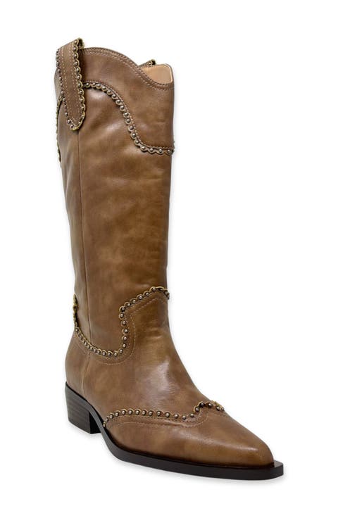 Ventura Faux Leather Western Boot