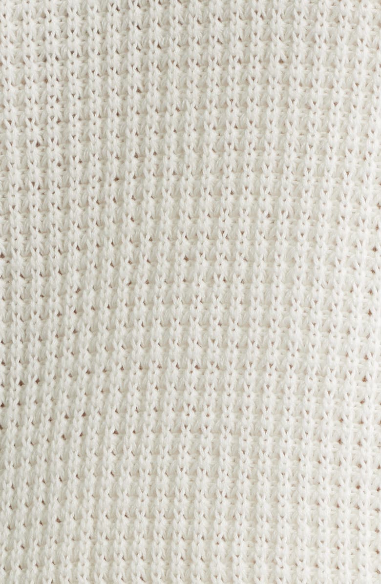 Hatley Waffle Stitch Sweater, Alternate, color, Cream
