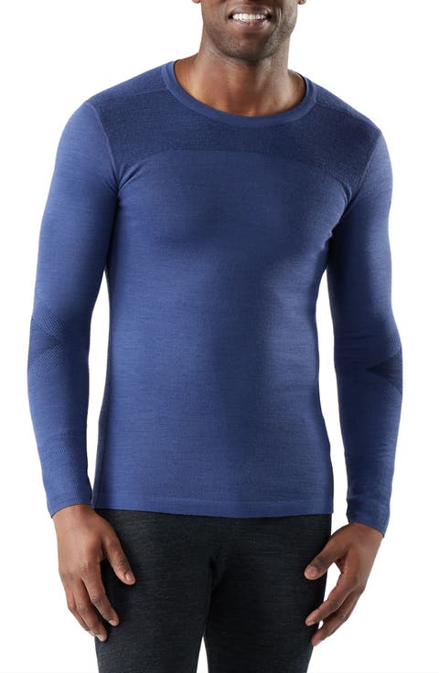 Intraknit™ Thermal Base Layer Long Sleeve Merino Wool Blend Top