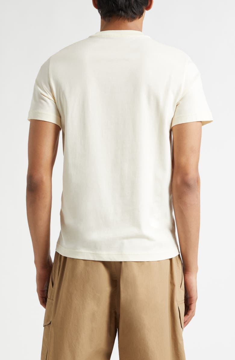 Moncler Seaside Graphic T-Shirt, Alternate, color, Melange Cream