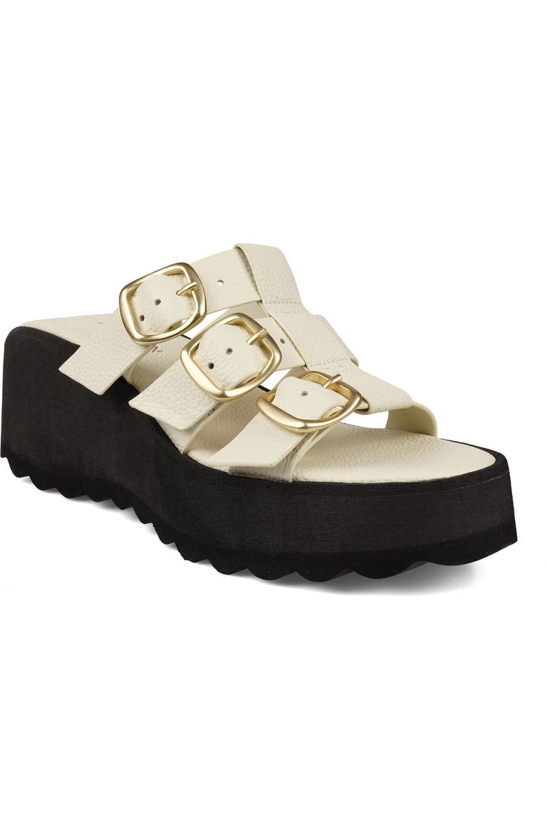 Artisan Crafted By Zigi Aritz Platform Sandal, Main, color, Vanilla