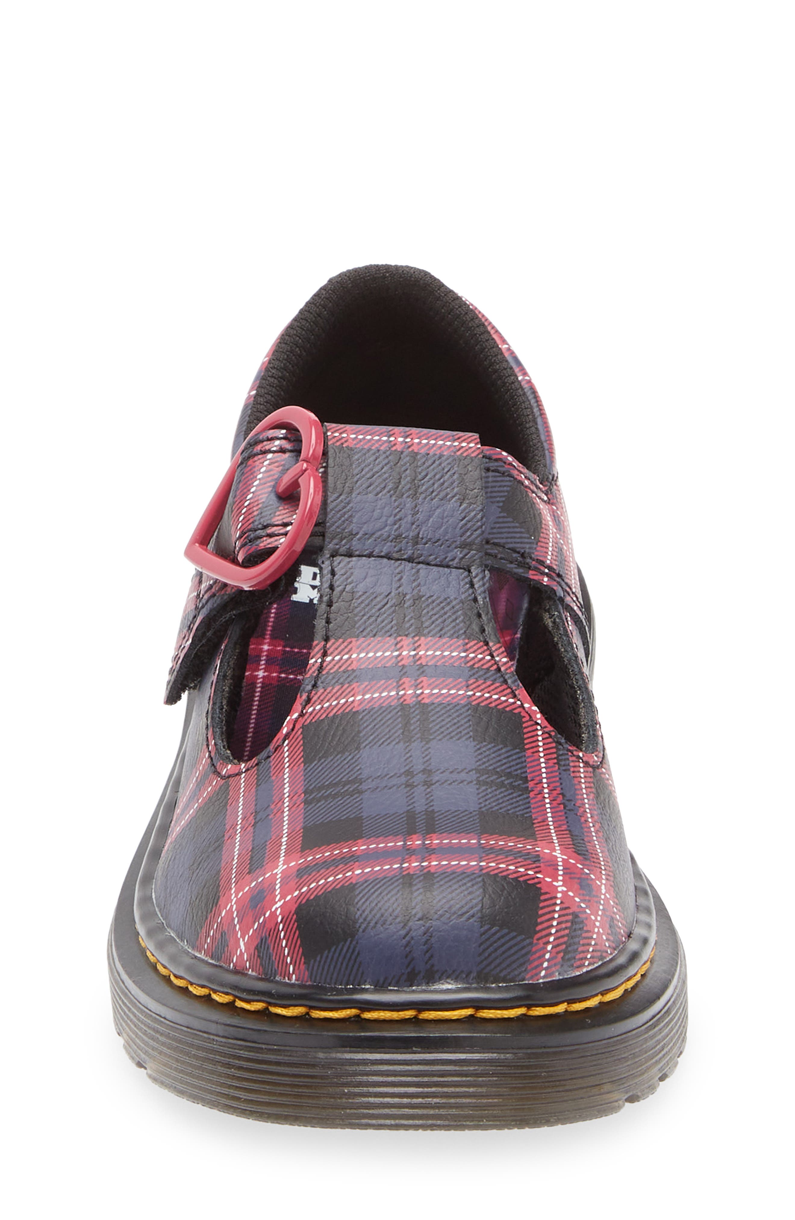 Dr. Martens Kids' Polley II T-Strap Shoe, Alternate, color, Black Multi
