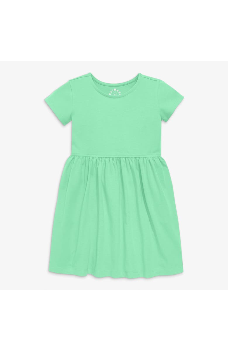 Primary Kids Perfect Pocket Dress, Main, color, Clover