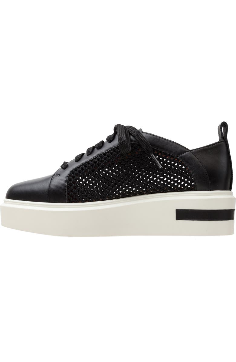 Linea Paolo Kosta Platform Sneaker, Alternate, color, Black