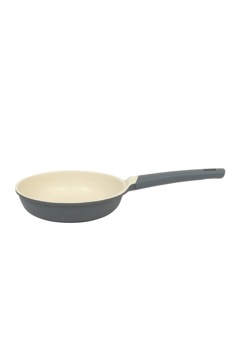 Rooney 10 Inch Ceramic Nonstick Cast Aluminum Frying Pan, Main, color, Grey