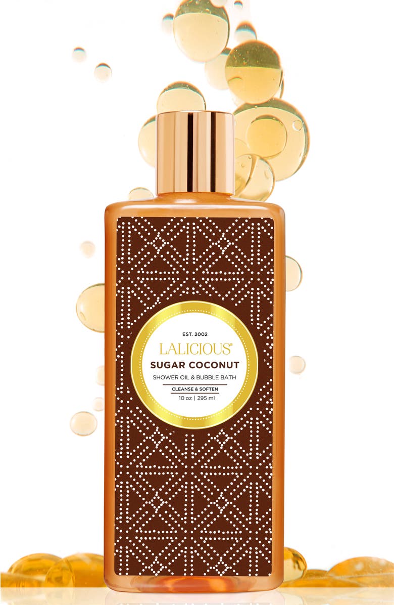 LALICIOUS Shower Oil & Bubble Bath, Alternate, color, 
