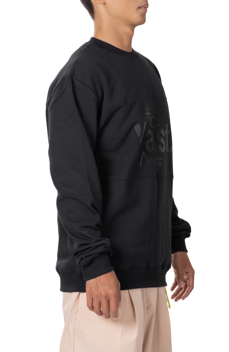 VAST Crewneck Logo Graphic Sweatshirt, Alternate, color, 