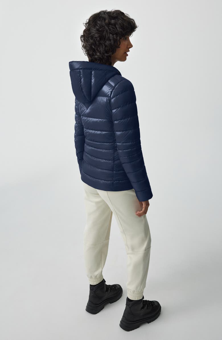 Canada Goose Cypress Packable Hooded 750-Fill-Power Down Puffer Jacket, Alternate, color, Atlantic Nvy-Bleu Mar Atlan