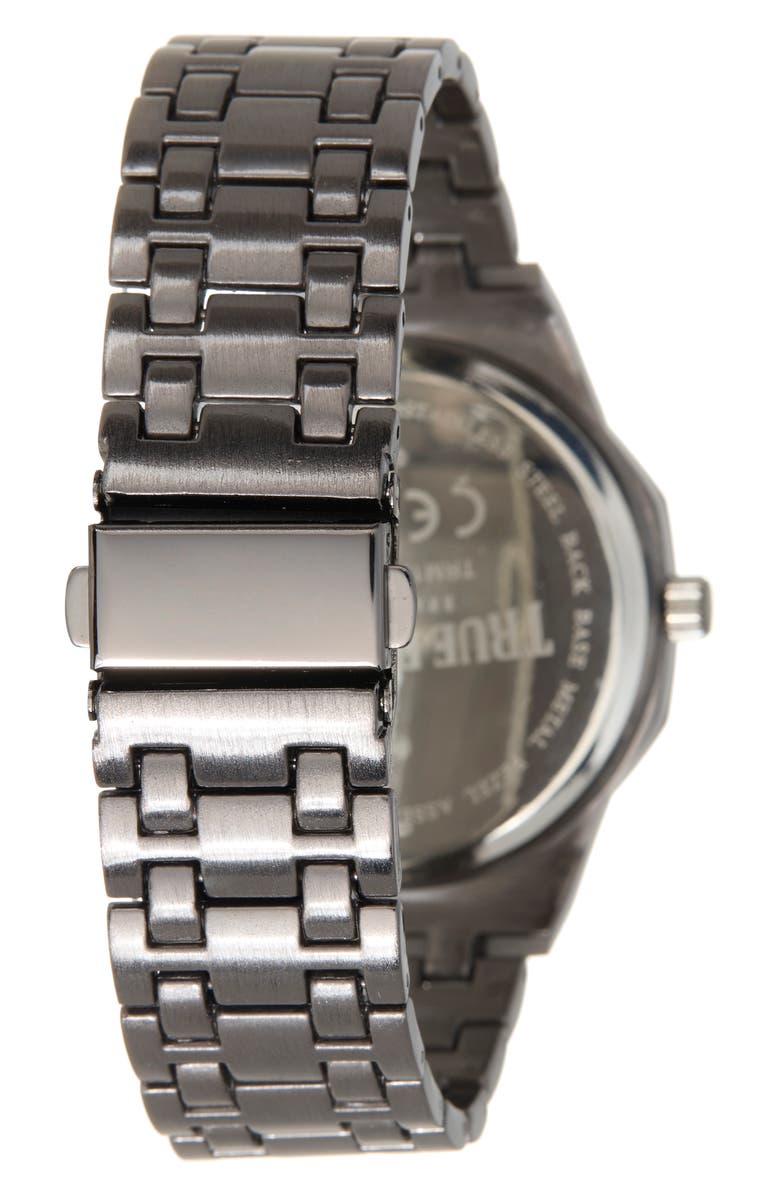 True Religion Tiger Bracelet Watch, 42mm, Alternate, color, Black