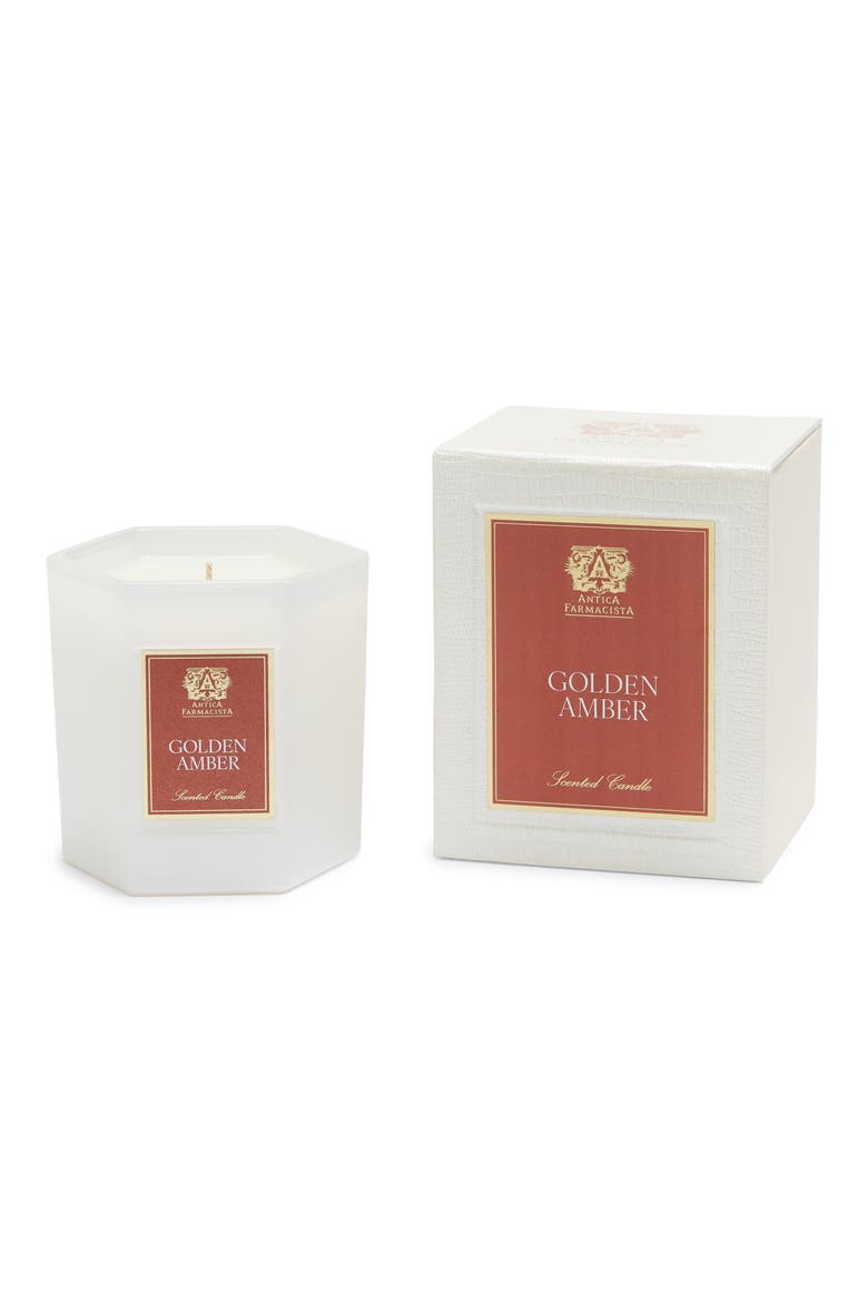 Golden Amber Scented Candle, Alternate, color, GOLDEN AMBER