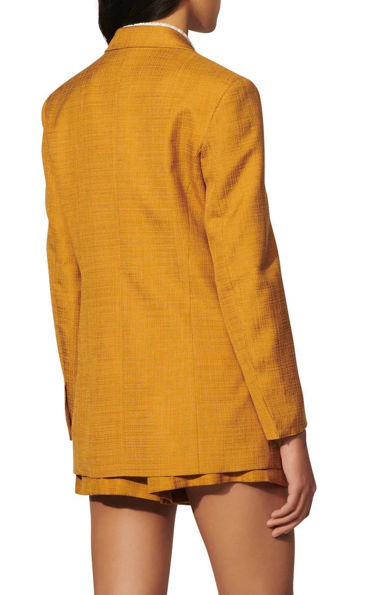 SANDRO Brenda Textured Blazer, Alternate, color, 