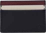 Brooks Brothers Portland Colorblock Leather Card Case