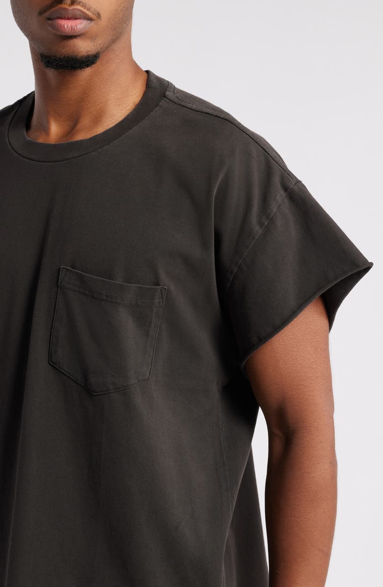 Elwood Drummer Cut Off T-Shirt, Alternate, color, 