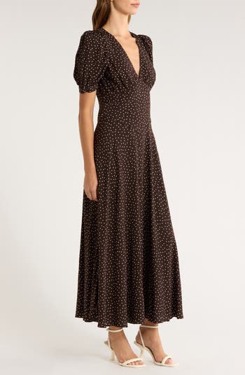 Naira Puff Sleeve Maxi Dress