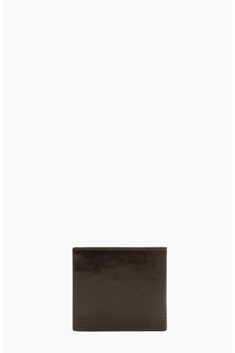 Gentleman Trifold Leather Wallet 569, Alternate, color, Brown