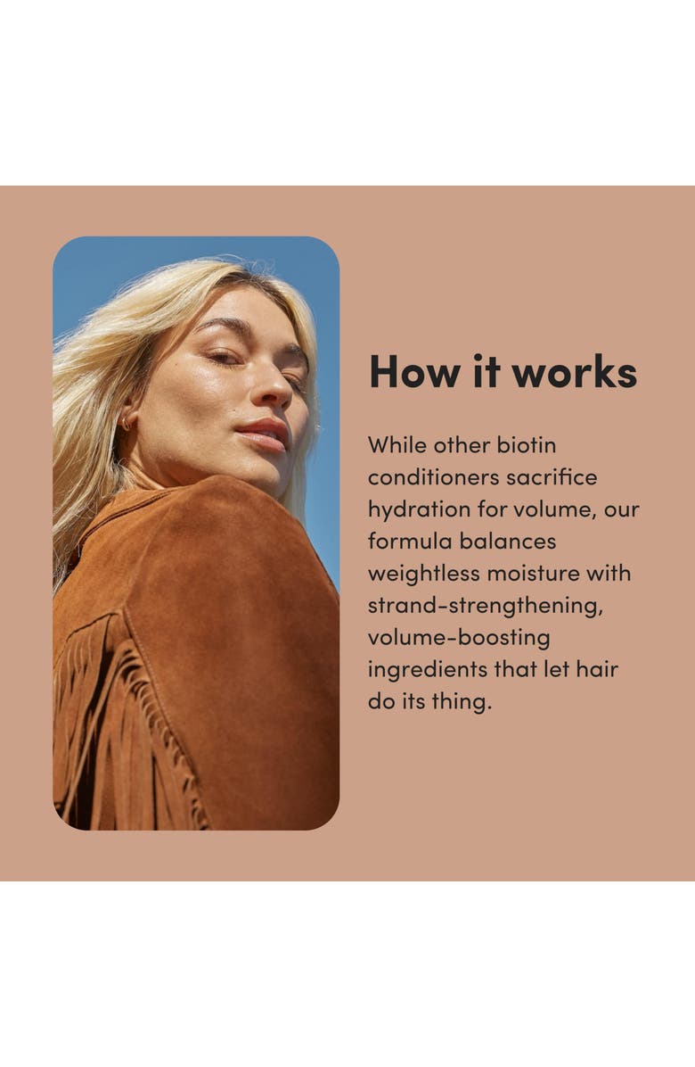 HIMS & HERS Full Volume Conditioner Moisturizing, Shine Enhancing, Citrus Spice Formula, Alternate, color, Beige