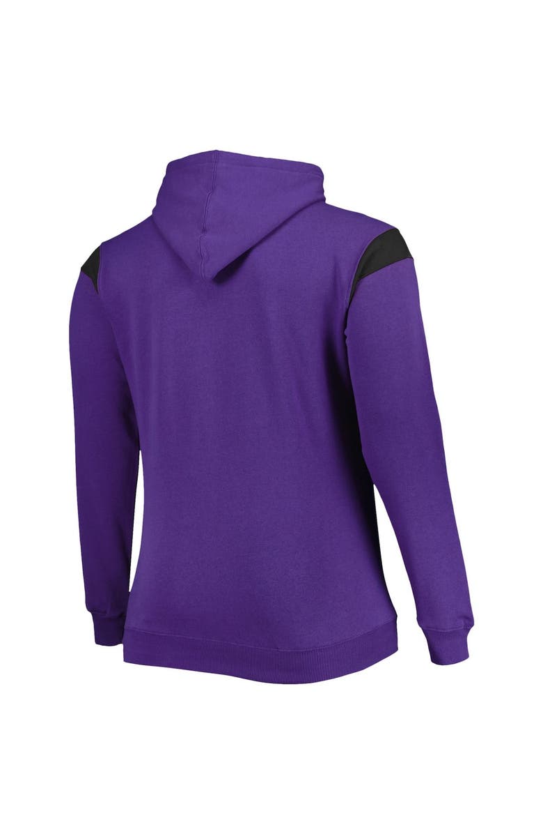 FANATICS Men's Fanatics Branded Purple Baltimore Ravens Big & Tall Call the Shots Pullover Hoodie, Alternate, color, 