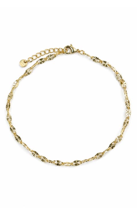 Mirror Chain Anklet