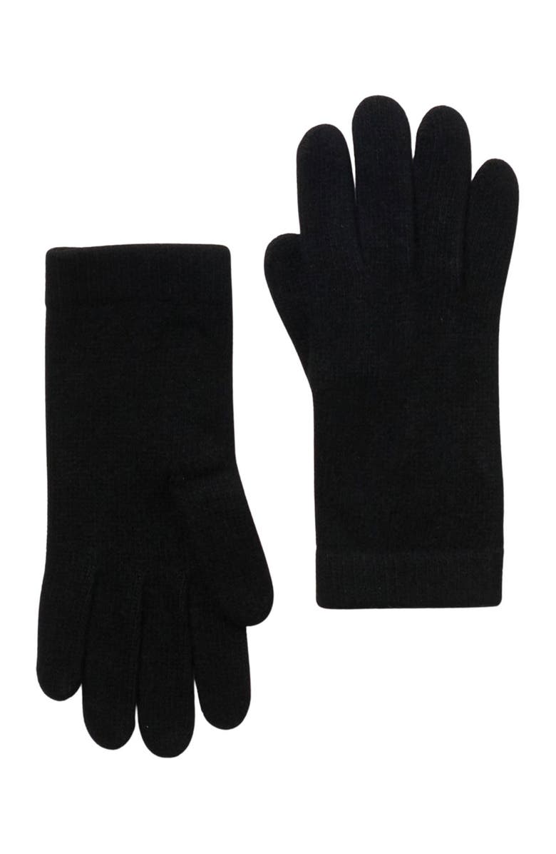 Portolano Solid Cashmere Gloves, Main, color,