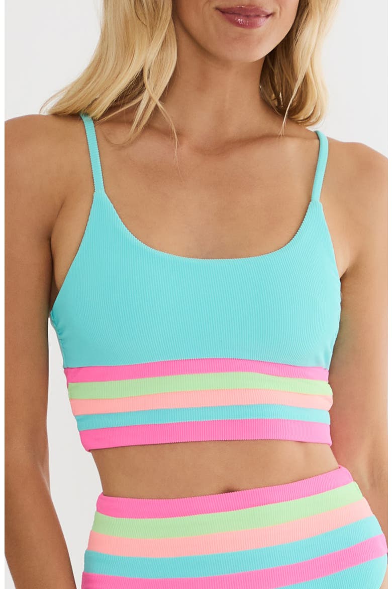 Mae Colorblock Bikini Top, Main, color, HIBISCUS COVE COLORBLOCK