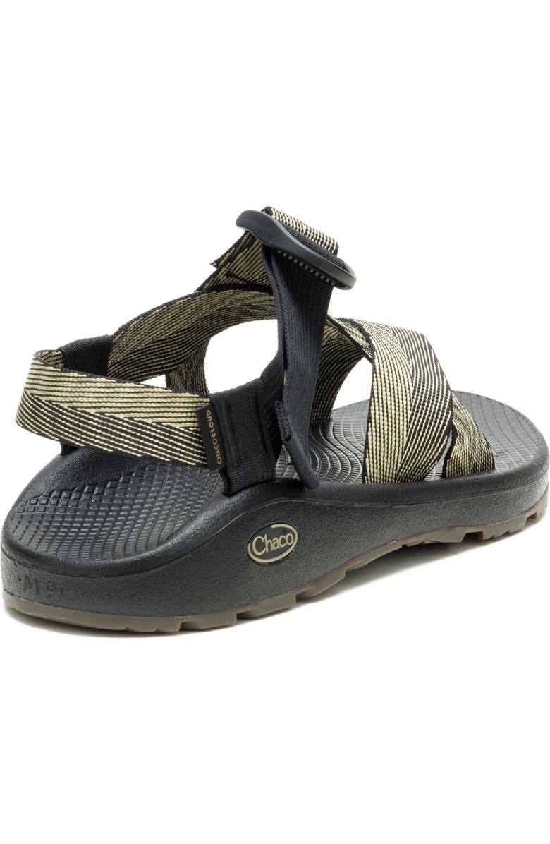 Chaco Mega Z Cloud Sandal, Alternate, color, Odds Black