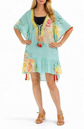 Floral Cotton Cover-Up