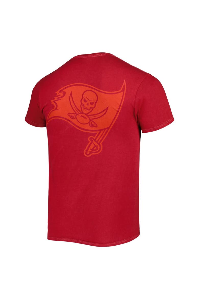 Men's '47 Red Tampa Bay Buccaneers Fast Track Tonal Highlight T-Shirt, Alternate, color, Red
