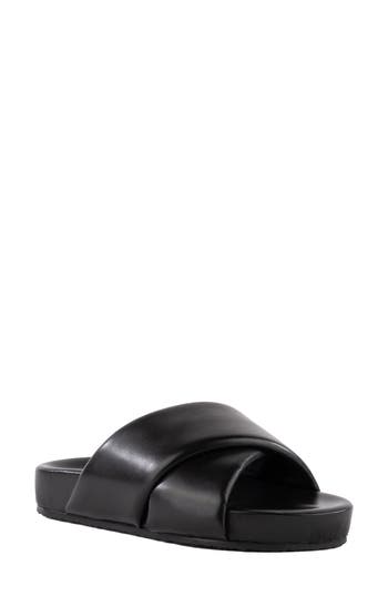 SEYCHELLES SEYCHELLES HEARTFELT CRISSCROSS SLIDE SANDAL