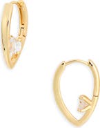 NORDSTROM RACK Cubic Zirconia Hoop Earrings
