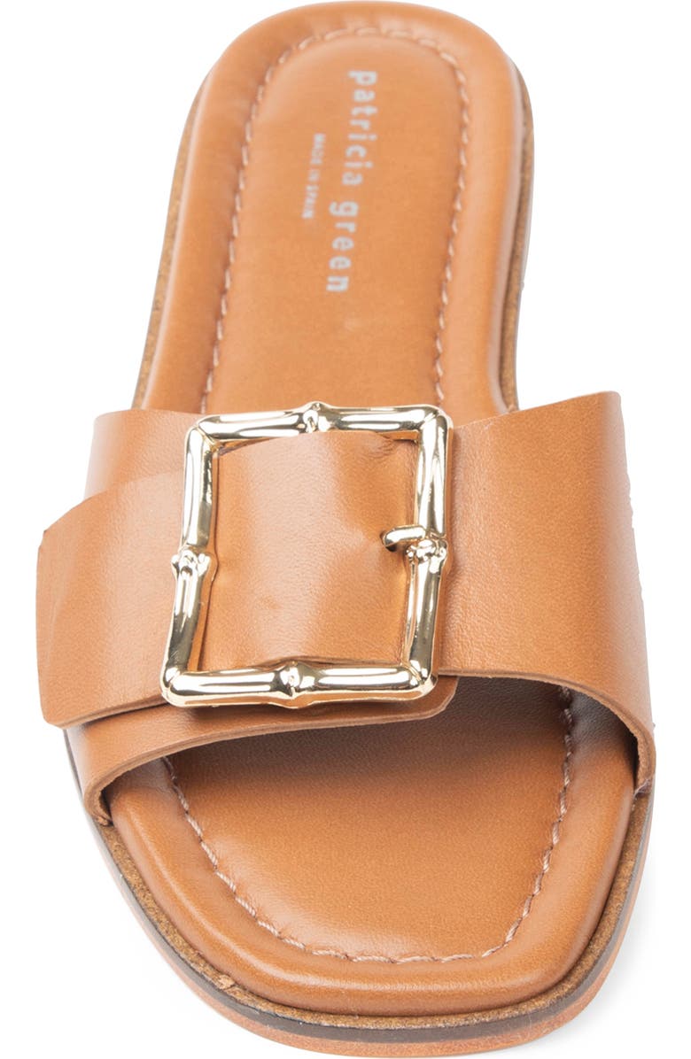 patricia green Berkley Bamboo Buckle Slide Sandal, Alternate, color,